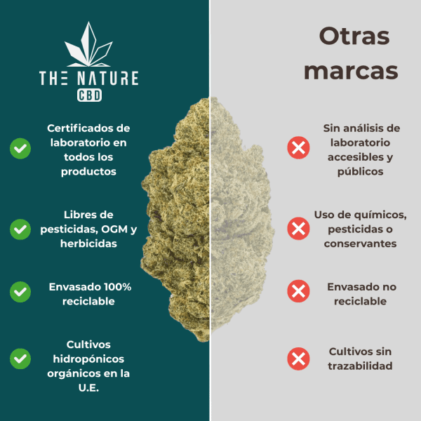 Comparativa flor Gorilla Frost 10-OH